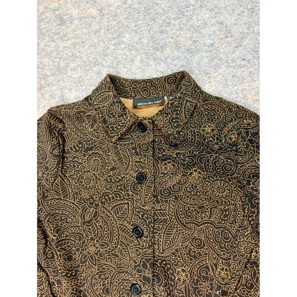 Briggs New York Paisley Print Long Sleeve Button Down Shirt - M - Picture 1 of 6